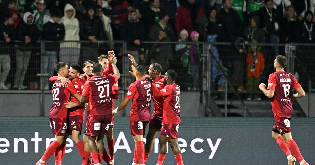 Ligue 2 : Saint-Etienne giflé à Annecy