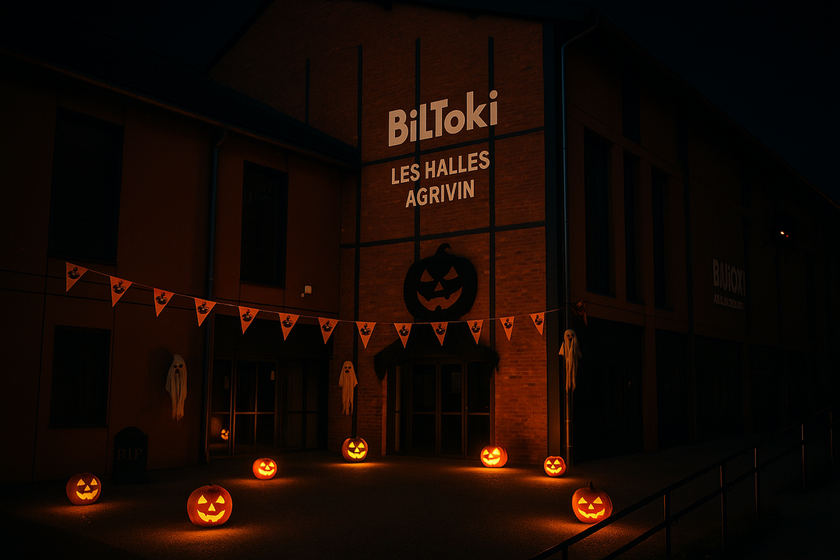 Banquet géant, atelier, potions magiques et DJ set : les Halles Biltoki en mode Halloween