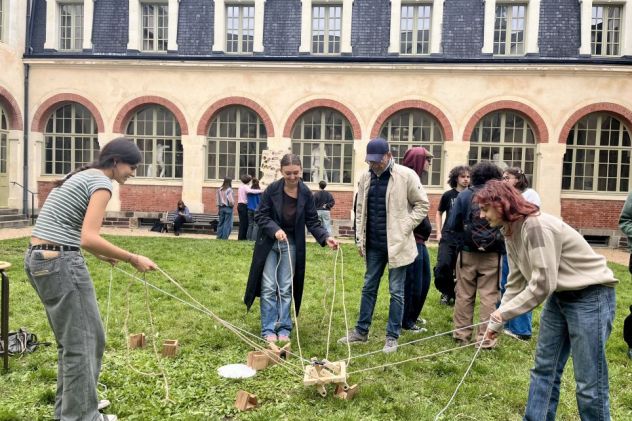 Ecole d'art : à Rennes, des étudiants en design ont conçu une kermesse créative