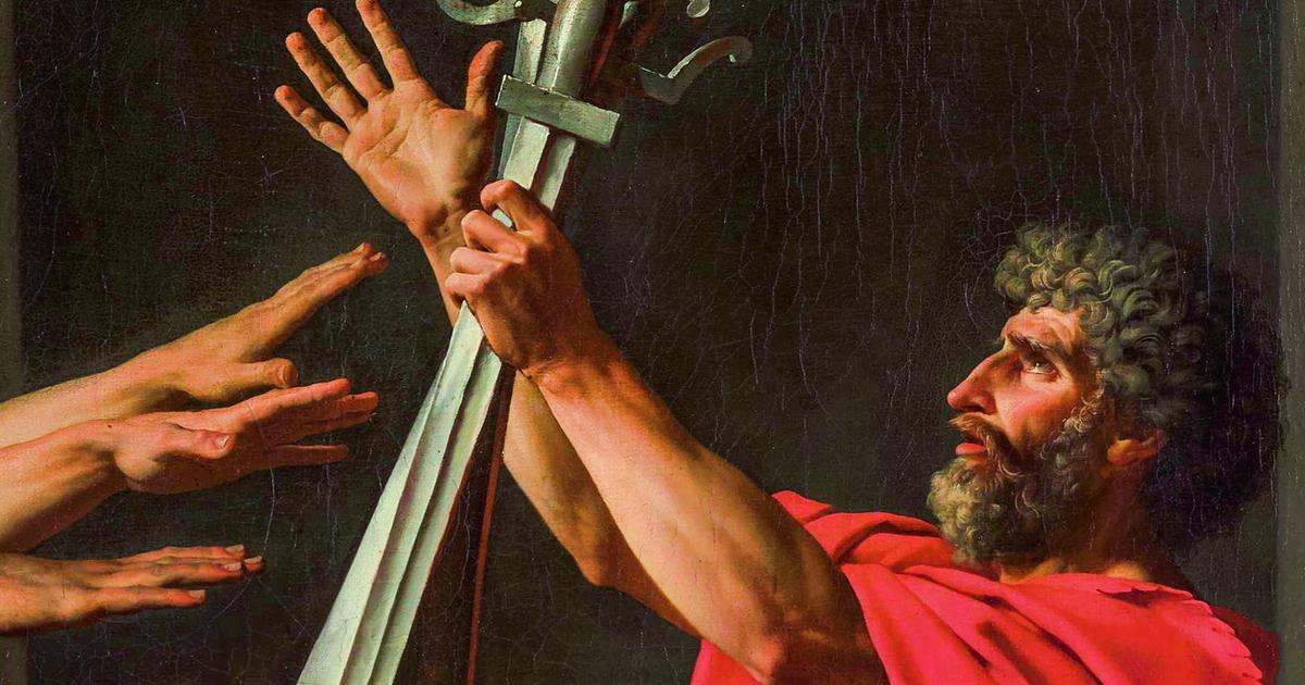 17 septembre 1785, Le Serment des Horaces de David est exposé au Salon et met en scène une certaine idée de la patrie