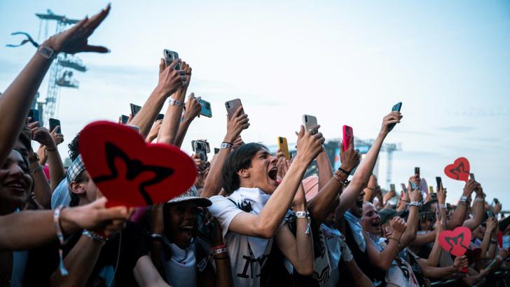 Festival Lollapalooza à l’Hippodrome de Longchamp à Paris, le 22 juillet 2023.
