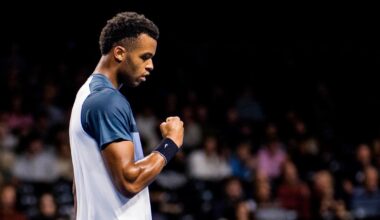 Mpetshi Perricard terrasse pour la première fois Musetti et file en demi-finale à Bruxelles
