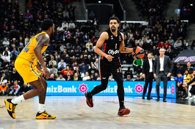 Le Paris Basketball, avec Collin Malcolm, avait reçu le Maccabi Tel Aviv le 16 janvier dernier. Icon Sport