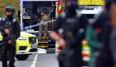 à Manchester, le périple meurtrier d’un terroriste au couteau près d’une synagogue, le jour de Yom Kippour