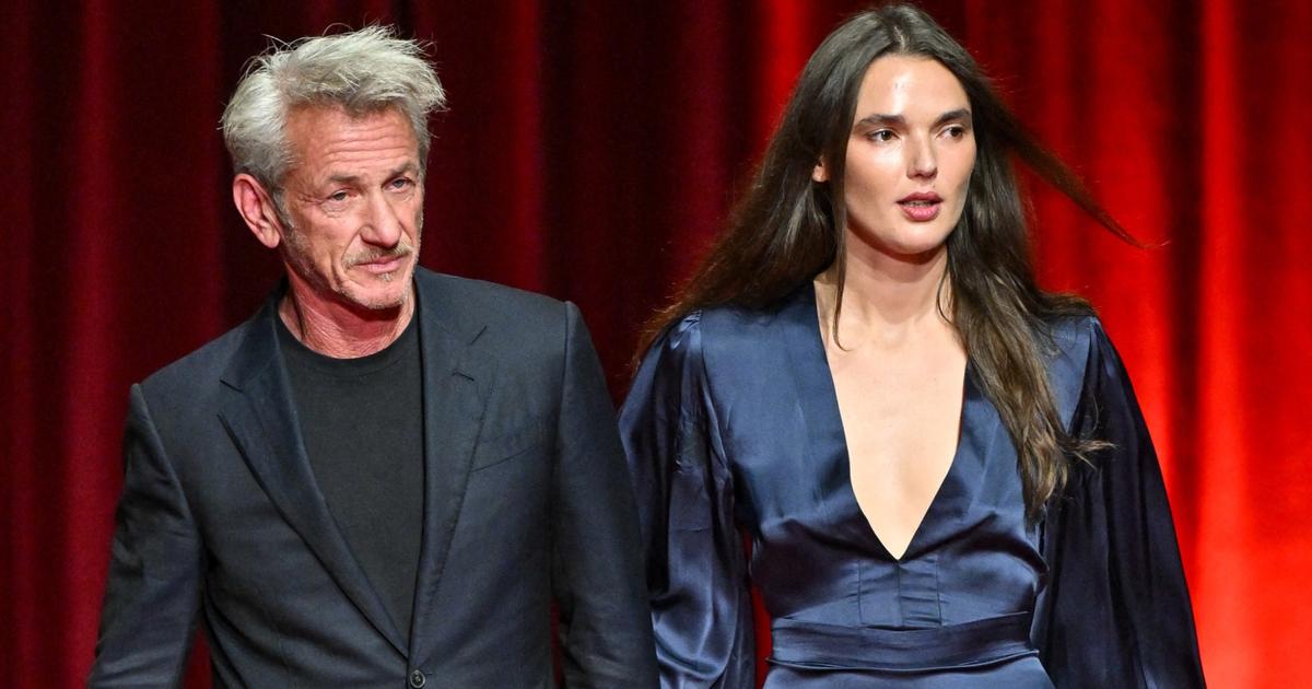 la soirée lunaire de Sean Penn et de sa compagne de 34 ans sa cadette au Festival Lumière à Lyon