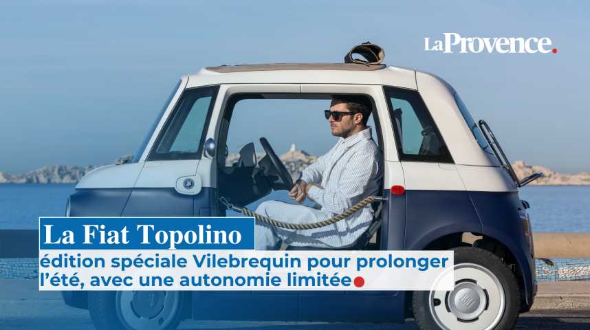on a testé la Fiat Topolino Vilebrequin à Marseille