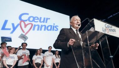 à Lyon, le candidat Jean-Michel Aulas esquive l’étiquette politique