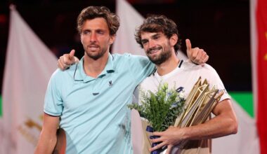 Arthur Rinderknech et Valentin Vacherot ont reçu une wild-card pour le Rolex Paris Masters