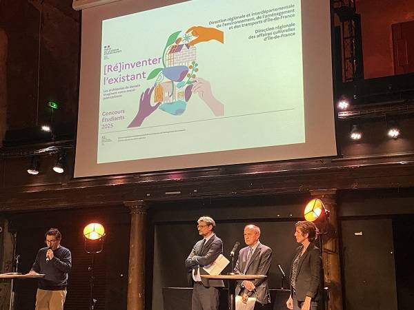 Concours [Ré]inventer l’existant 2025 : quatre projets distingués pour leur créativité et engagement