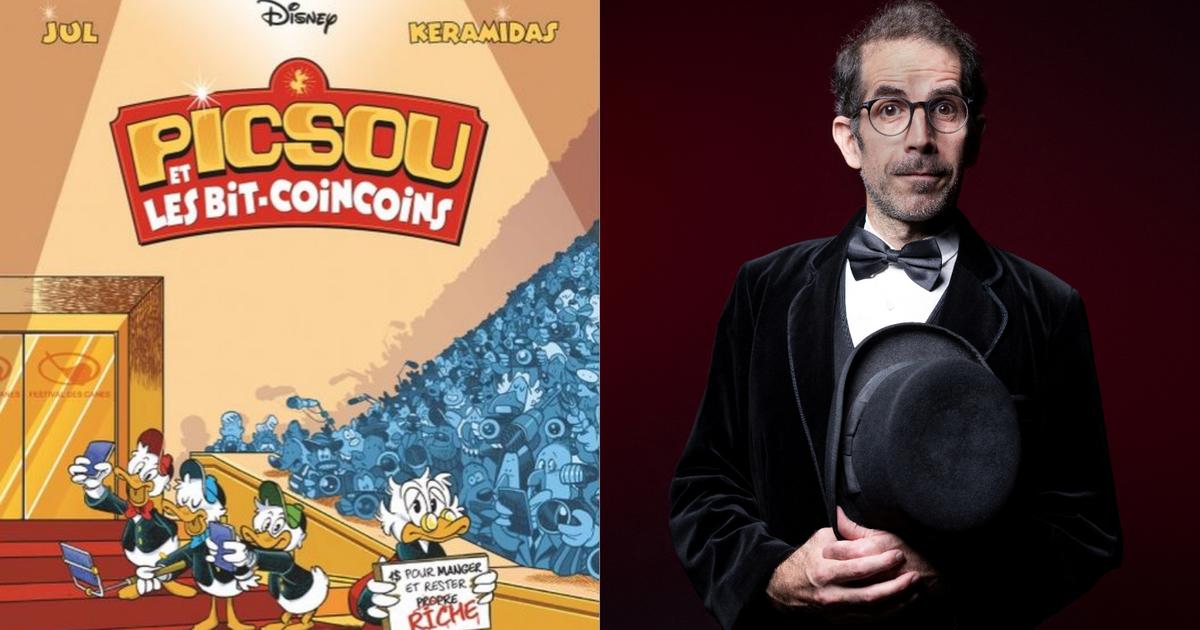 Le scénariste de BD Jul redonne vie à Picsou, au pays du bitcoin