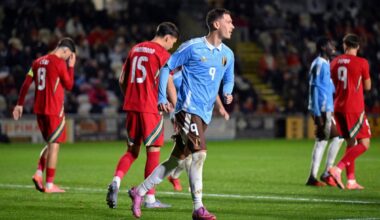 L'attaquant de Saint-Étienne Lucas Stassin signe un doublé avec les Espoirs de la Belgique