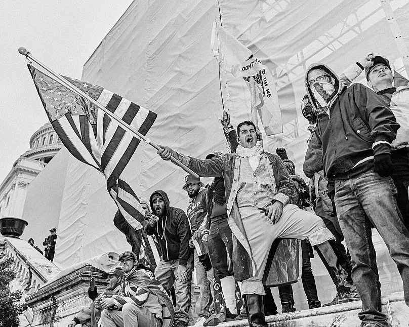 13 heures 46, le 6 janvier 2021, à Washington, DC, aux États-Unis
