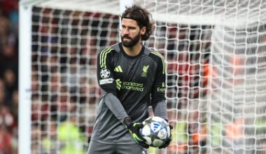 Alisson forfait contre Chelsea et pendant plusieurs semaines