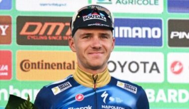 Evenepoel fier d'avoir tout donné pour sa dernière