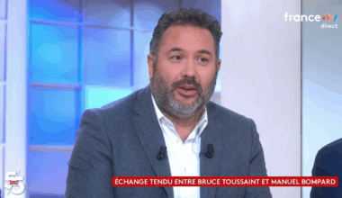 Bruce Toussaint réagit au geste de Jean-Luc Mélenchon envers Benjamin Duhamel