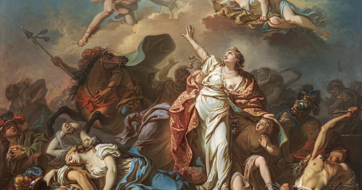 le 22 août 1772, Jacques-Louis David rate une seconde fois le concours du prix de Rome