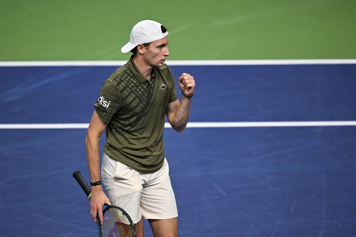 Ugo Humbert se qualifie en finale à Stockholm après l'abandon de Holger Rune - L'Équipe