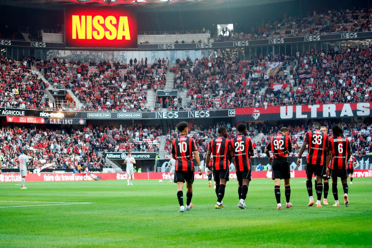 le match entre l’OGC Nice et Lyon arrêté quelques instants ce samedi à la suite d’un quiproquo