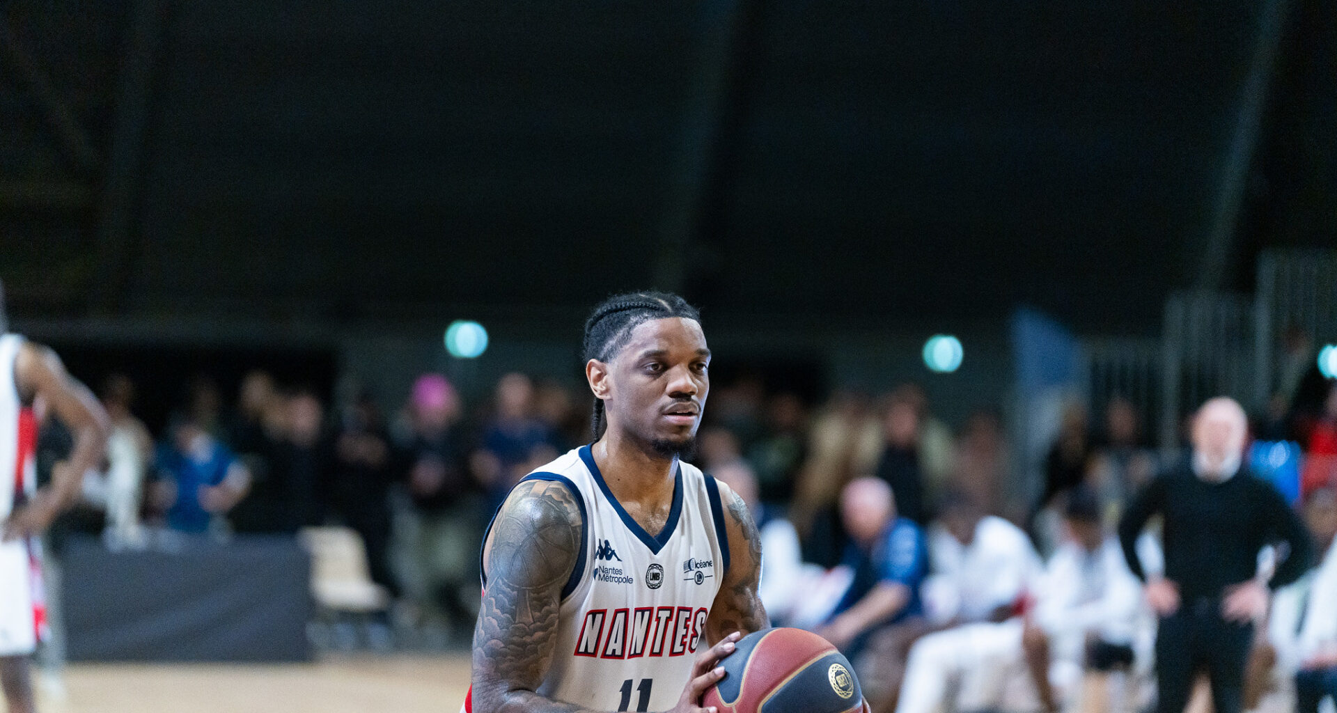 Stéphane Eberlin est tendu après un début de saiosn complexe avec le Caen Basket Calvados