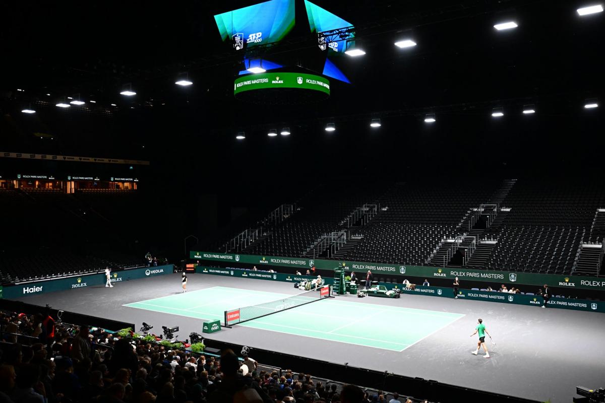 Alors, ça donne quoi La Défense Arena en mode tennis pour son tout premier Rolex Paris Masters ?