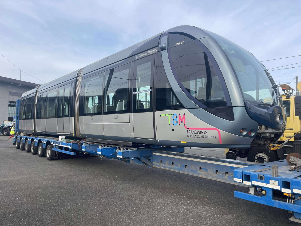 pratiquement un an après son départ pour l'Auvergne, une rame rénovée du tram bientôt sur les rails