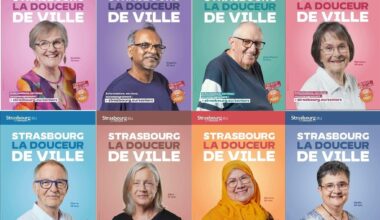 Campagne d'affichage de la ville de Strasbourg. Photo © ille de Strasbourg / Syamak Agha Babaei (Facebook)