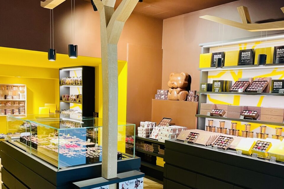 L'intérieur de la boutique Maison Caffet à Strasbourg a été entièrement revu.