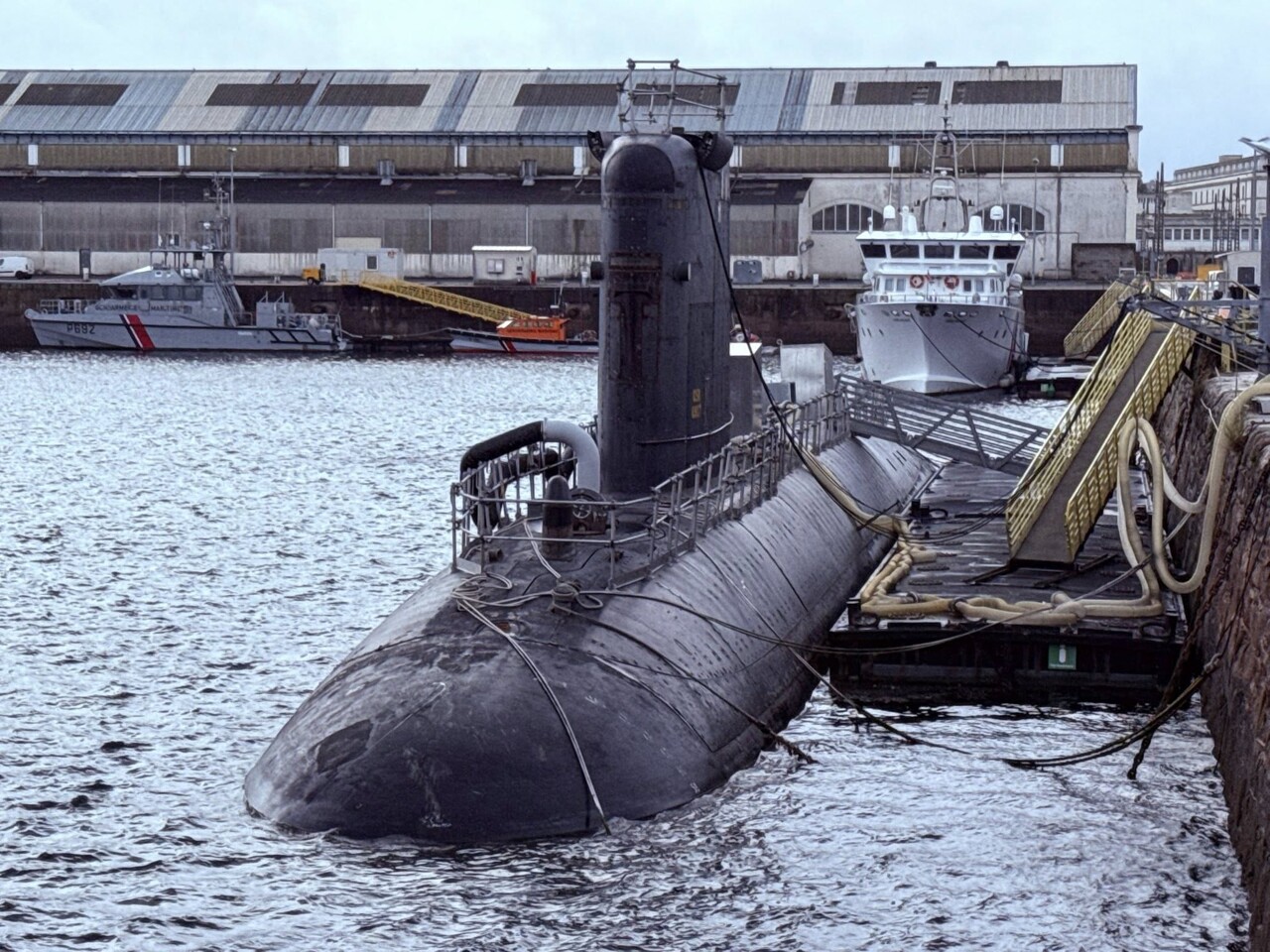 cet ancien sous-marin nucléaire sera ouvert au public à Toulon