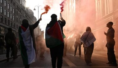 20 blessés dans des affrontements lors d'une manifestation propalestinienne