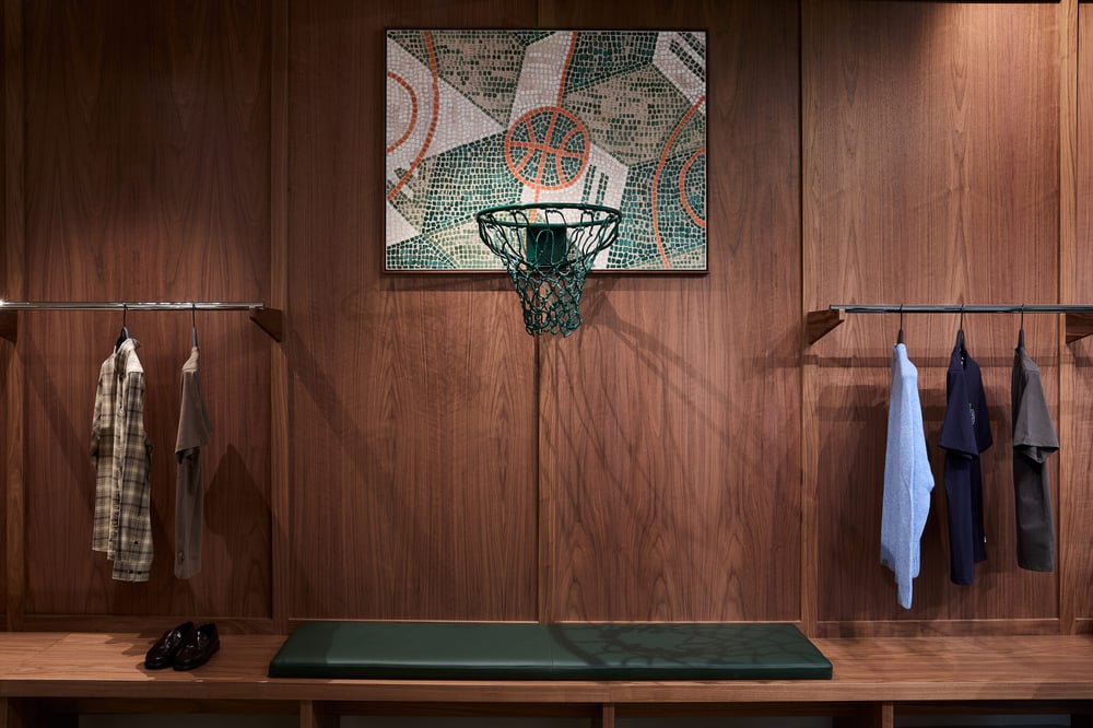 Le magasin de 85 mètres carrés veut refléter le souci du style et les passions des créateurs