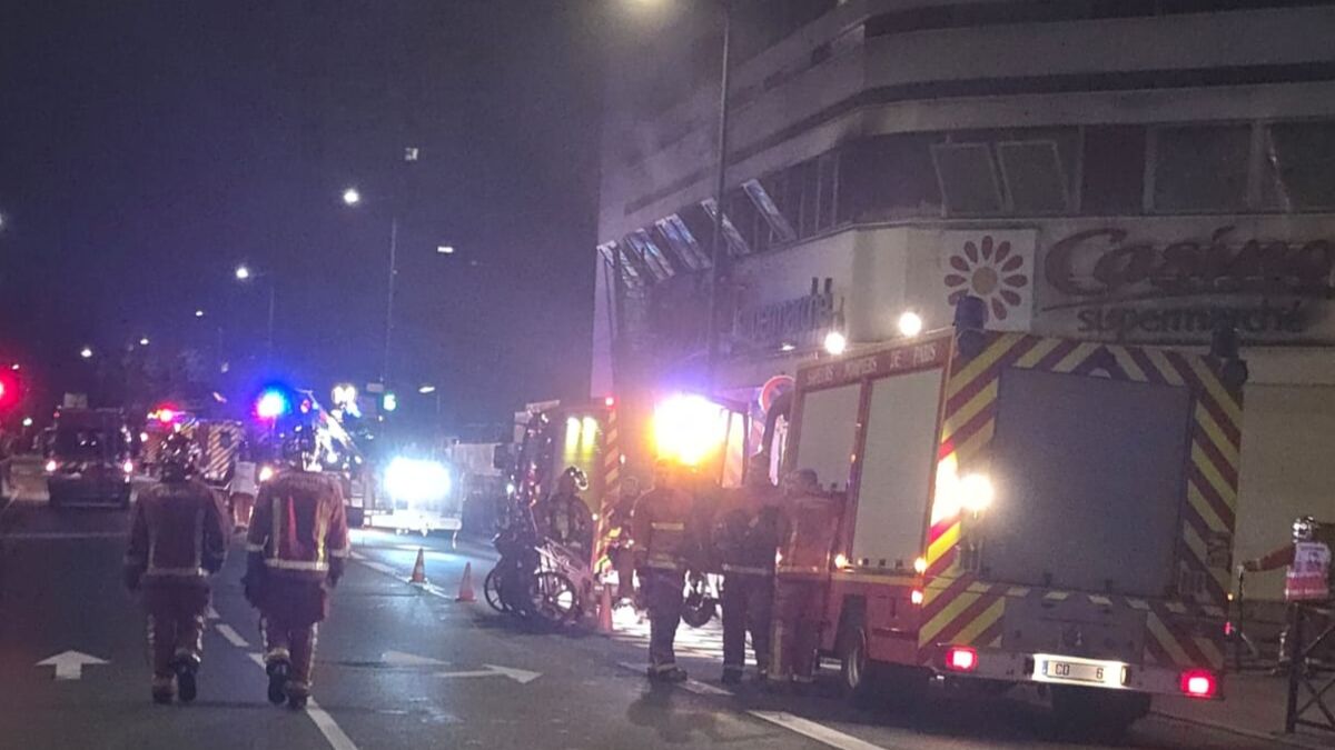 Un incendie sur le chantier du très attendu Grand Frais à Clichy, les résidents évacués