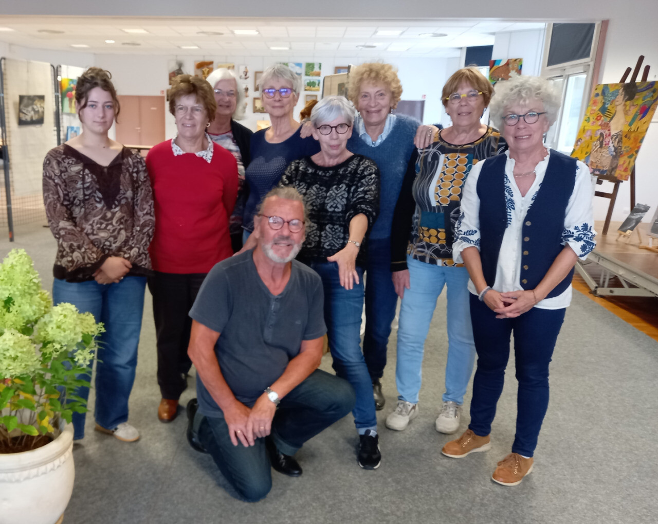 Dans le Calvados, 24 peintres amateurs ont exposé leurs 105 œuvres à la vue de tous