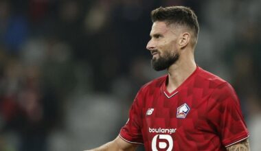 Lille sans Olivier Giroud contre Metz