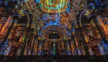 Un spectacle de lumière immersif : "Flow" s'installe au Palais de la Bourse de Lyon