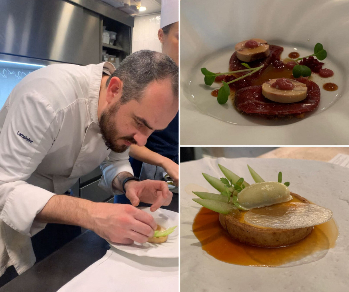 rencontre avec Guillaume Barengo, nouveau chef du Cerisier