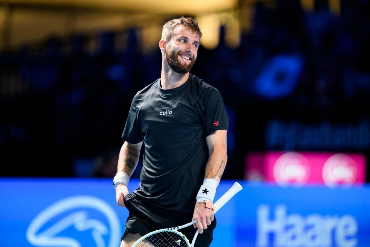 Bien lancé au 2e tour contre Medvedev, Moutet s'incline contre Musetti en quarts de finale à Vienne - L'Équipe