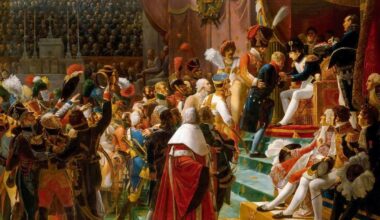 le peintre Jacques-Louis David reçoit de Napoléon Bonaparte la croix de la Légion d’honneur
