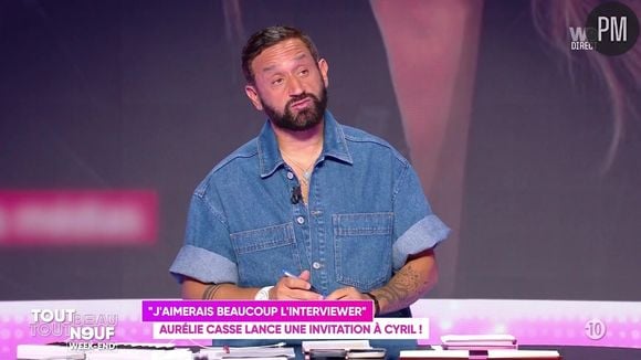 Cyril Hanouna aux commandes de "Tout beau, tout n9uf" hier soir sur W9.