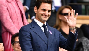 L'ex-numéro 1 mondial Roger Federer nommé pour être intronisé au Hall of Fame