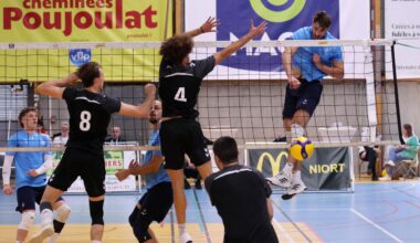 Le Tours Volley-Ball logiquement dans le dur au tournoi de Niort