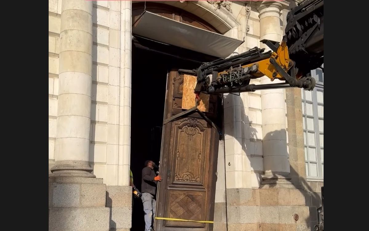 À Rennes, les mariages se fêteront sans la porte emblématique de l’Hôtel de Ville