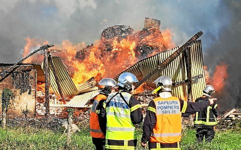 Les pompiers sont intervenus en fin de matinée.