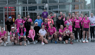 un Lyonnais organise un run mystère pour Octobre rose