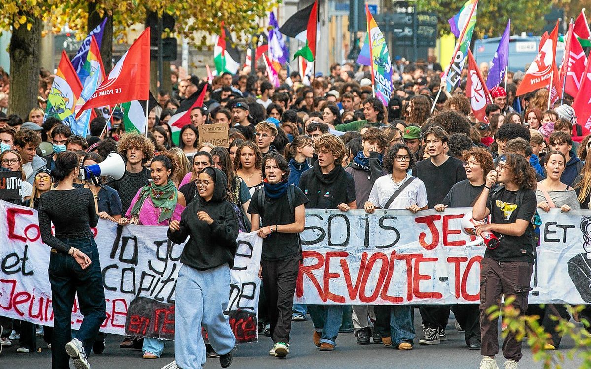 Grève du 2 octobre : nos photos marquantes de la manifestation à Rennes