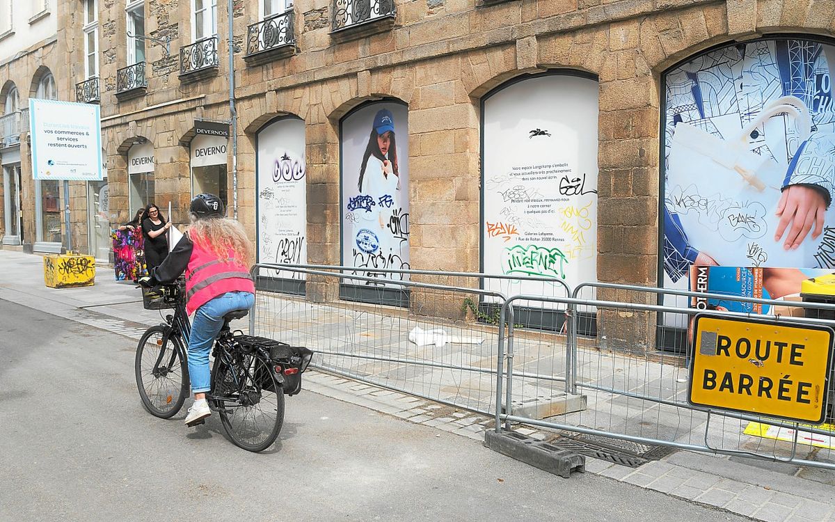 Les commerces vides sont moins nombreux : le centre-ville de Rennes a-t-il mangé son pain noir ?