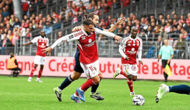Brest - Nantes : le groupe du Stade Brestois, sans Del Castillo ni Labeau-Lascary