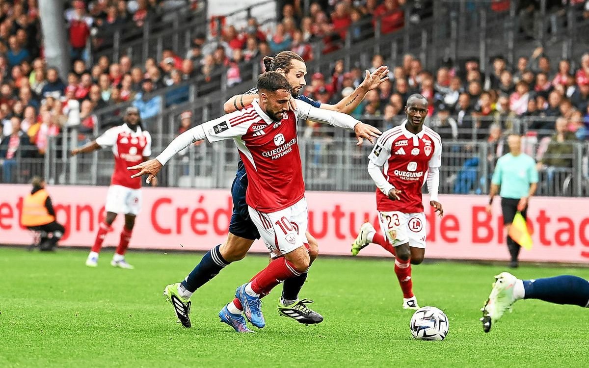 Brest - Nantes : le groupe du Stade Brestois, sans Del Castillo ni Labeau-Lascary