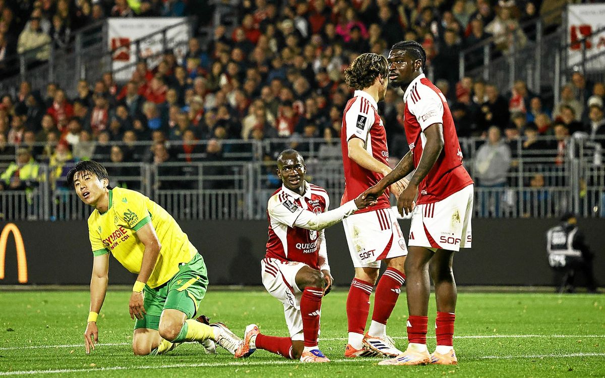 Brest - Nantes : le résumé du nul frustrant des Brestois