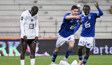 le RC Strasbourg écrase Angers et monte sur le podium
