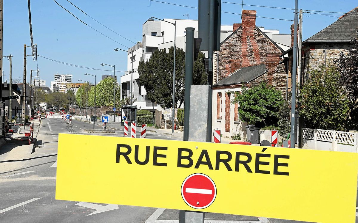 Des travaux ont débuté : ce boulevard de Rennes très fréquenté fermé plusieurs semaines